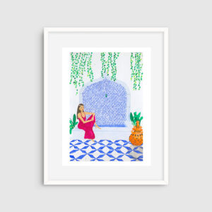 La Chica del Patio - Print