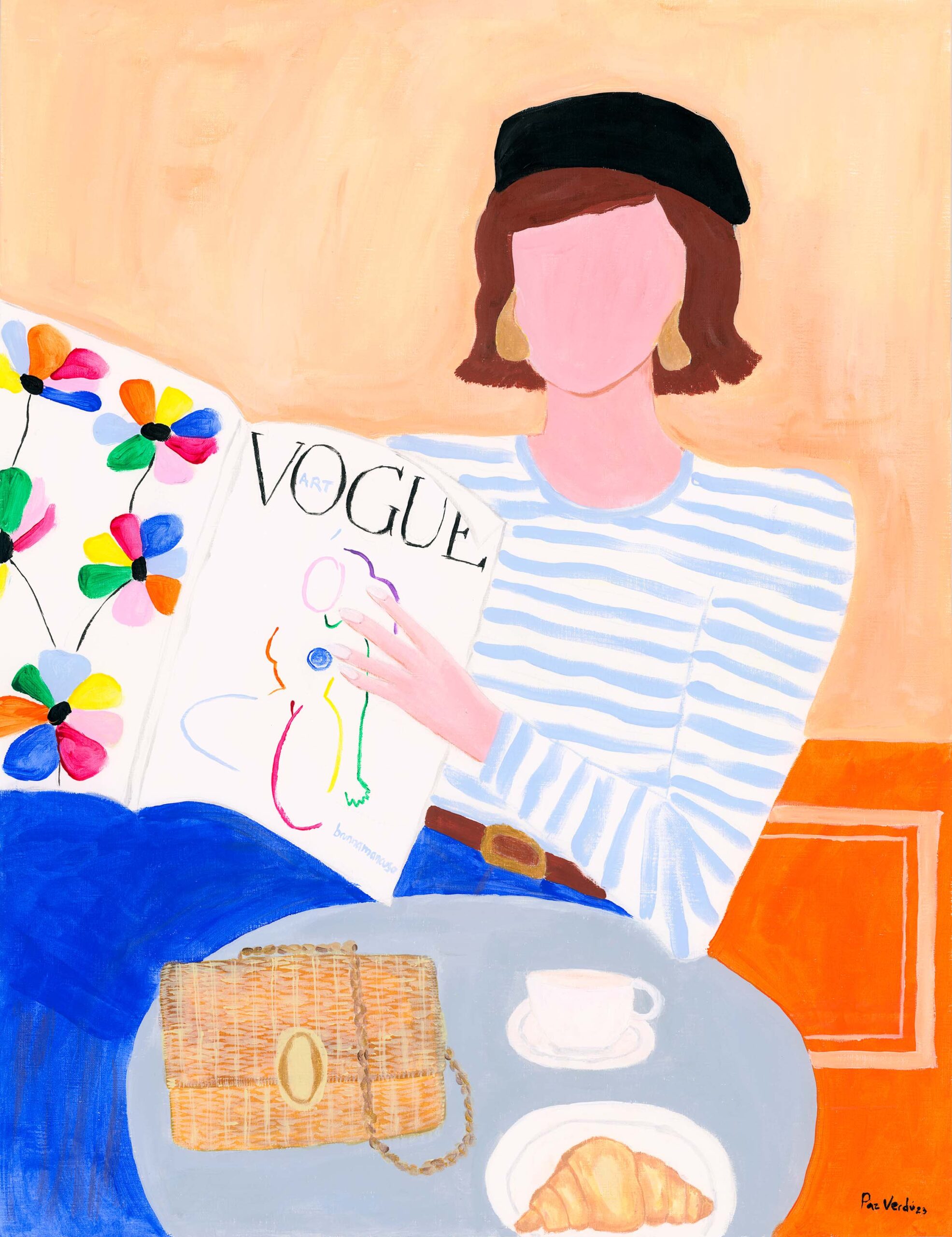 Café Y Croissant S'il Vous Plait