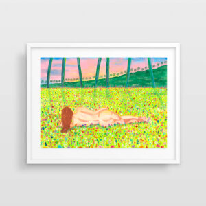 Mujer Tumbada - Print