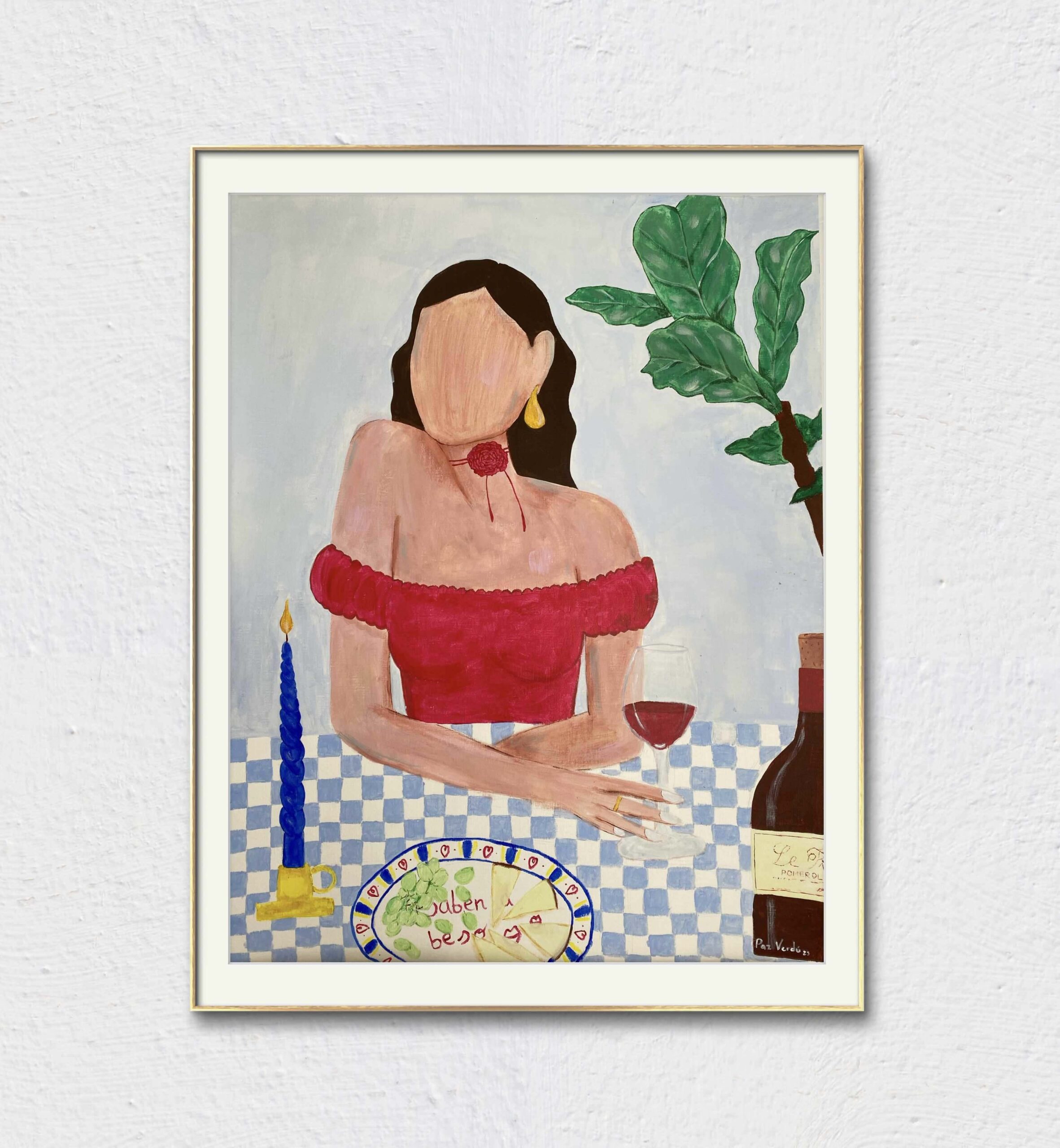 Uvas con Queso - Print